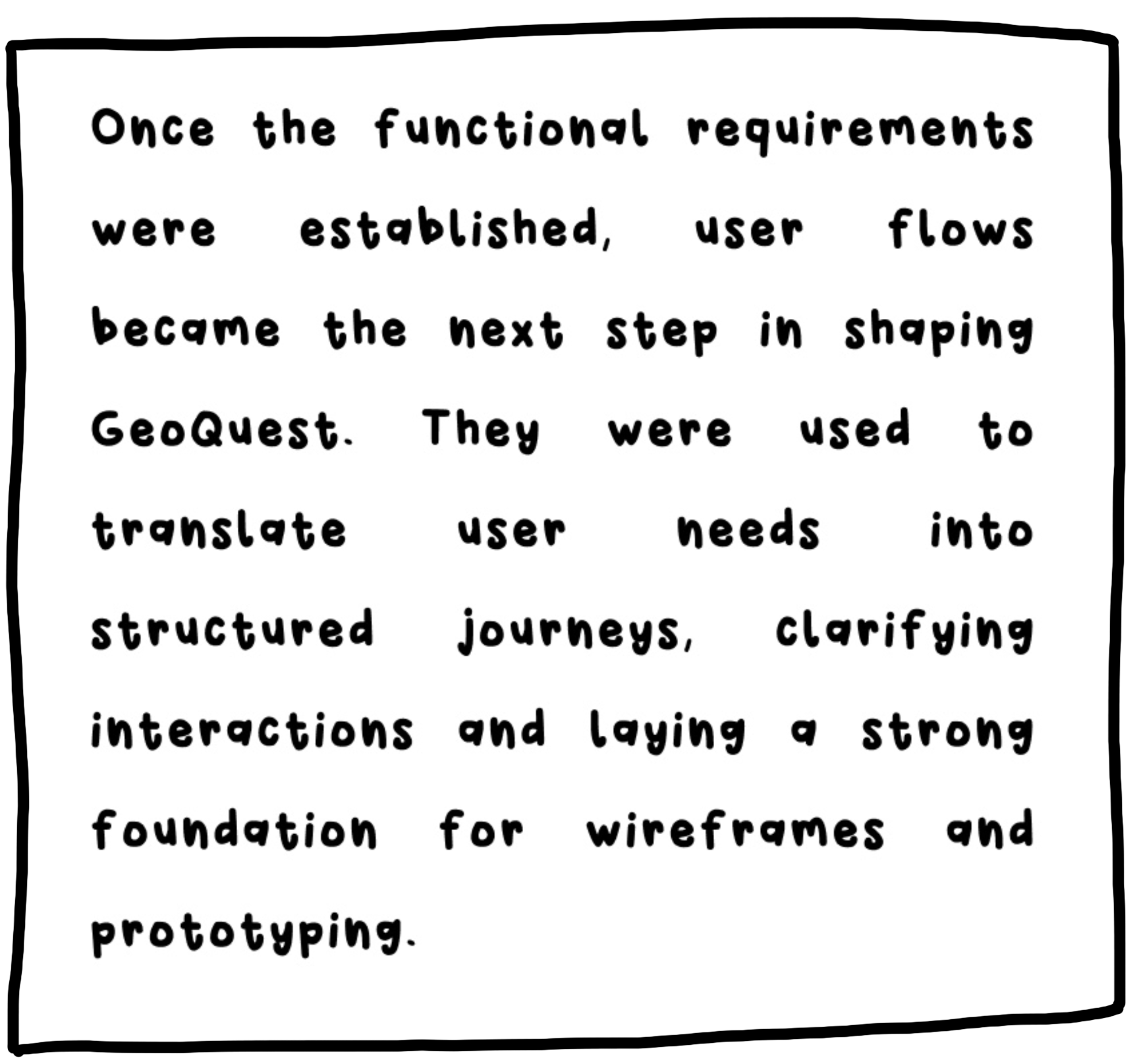 GeoQuest Development User Flows Text